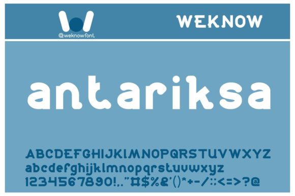 Antariksa: Elevating Visual Identity with a Futurist Display Font