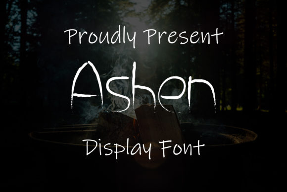 Ashen: Elevating Visual Identity with a Cool and Neat Display Font