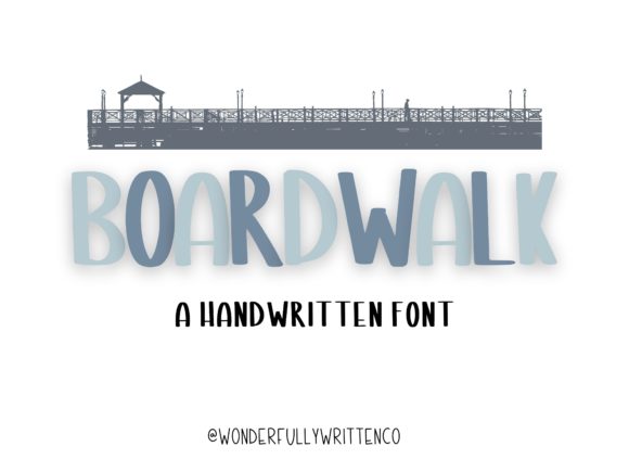 Boardwalk: Elevating Print Design with Decorative Typography