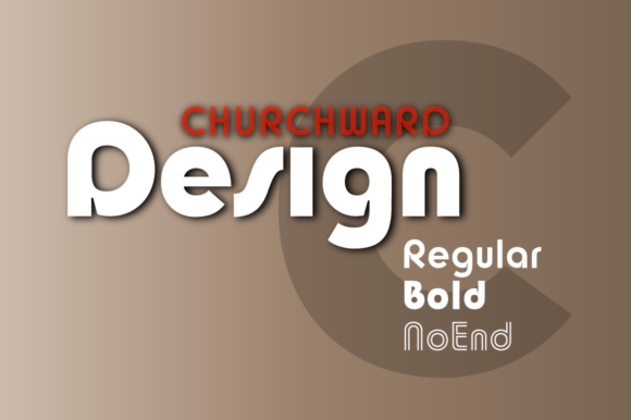 Churchward Design: A Bold Typeface for High-Impact Visual Communication