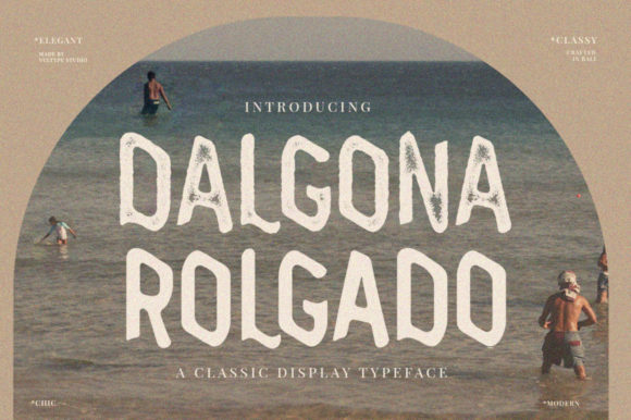 Dalgona Rolgado: Elevating Brand Identity with Quirky Typography