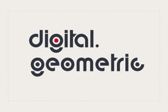 Digital Geometric: Strategic Typography for Modern Brand Identity