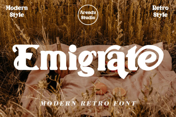 Emigrate: Elevating Designs with Retro Boldness