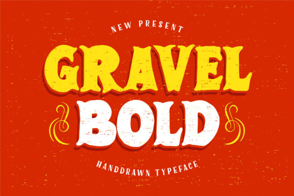 Gravel Bold: The Power of Texture in Display Typography