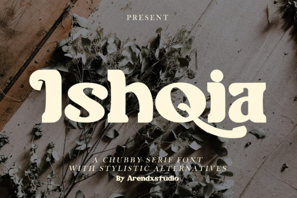 Ishqia: Why This Chubby, Cool Display Font Is the Asset Your Design Library Has Been Missing