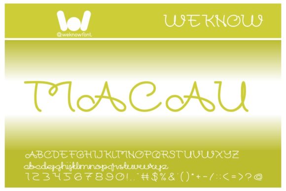 Macau Font: Elevating Design with Whimsical, Out-of-This-World Typography