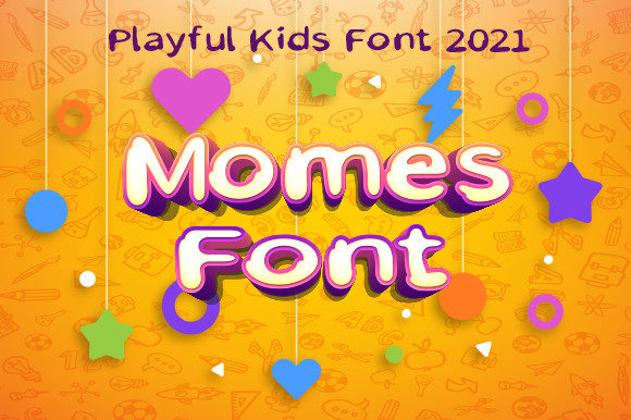 Momes: The Playful Display Font for Creative Projects