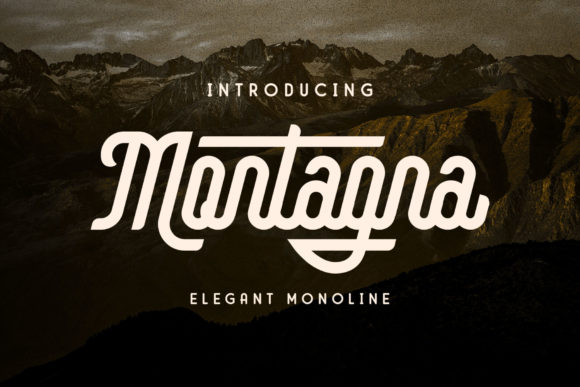 Montagna: Why This Vintage Display Font Is a Smart Choice for Branding