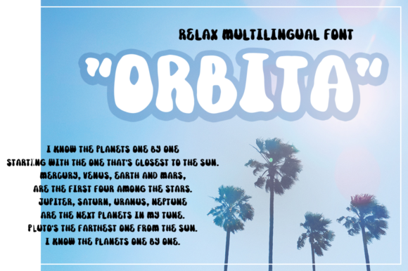 Orbita: A Versatile Display Font for Modern Design Projects
