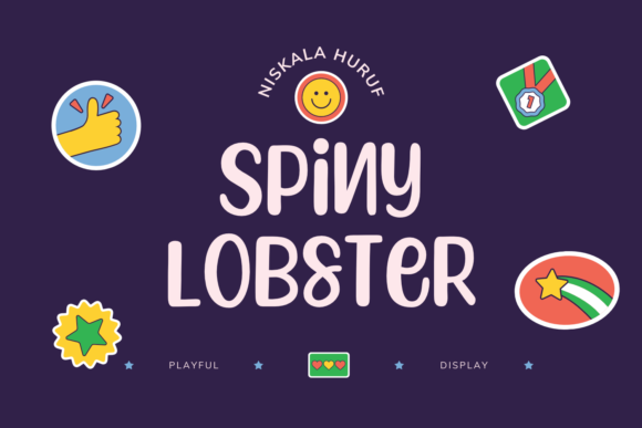 Spiny Lobster: Elevating Your Design Projects with a Cool and Friendly Display Font