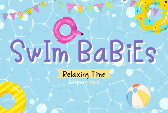 Swim Babies: The Perfect Font for Cute and Friendly Designs
