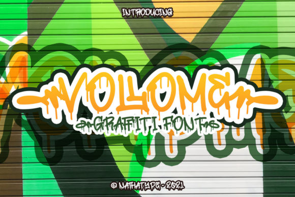 Vollome: The Edgy Display Font for Bold Streetwear and Sporty Designs